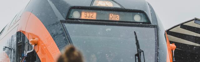 Tartu-Riia rongiliini avamine Valgas