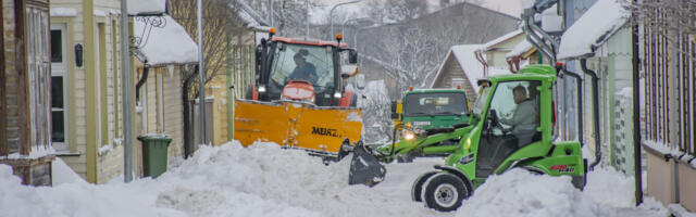 Omavalitsused on lumest jagu saanud