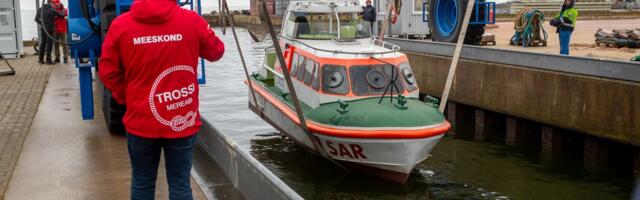 VIDEO JA GALERII ⟩ Saaremaa vabatahtlikud merepäästjad said uppumatu merepäästelaeva