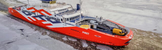 Jääolud segavad Virtsu–Kuivastu liinil parvlaevaliiklust