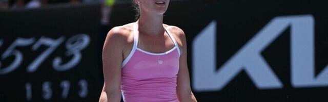 Asetusega ukrainlannad langesid Austraalia lahtistel avaringis välja