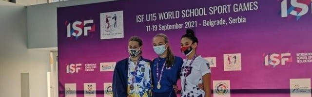 Virumaa noored ujujad osalevad koolispordi maailmamängudel