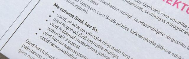 Populaarseimatele tööpakkumistele kandideerib üle tuhande inimese