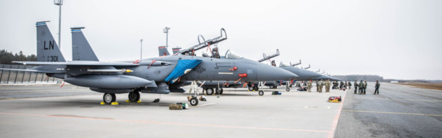 Lõppes USA õhuväe õppus Baltic Trident