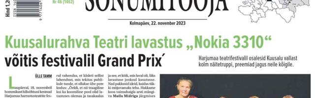 Sõnumitoojas 22. novembril 