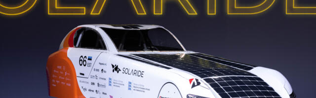 Solaride esitles maailmameistrivõistlustele suunduvat päikeseautot