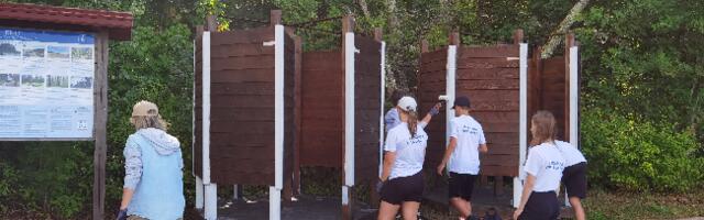 Häädemeeste malevlased korrastasid lasteia inventari