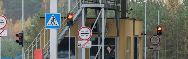 Leedu otsustas kaks piiripunkti Valgevene piiril uuesti avada