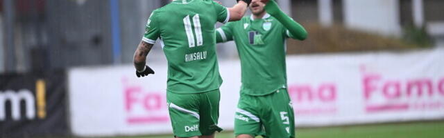 Levadia ja Kalju teenisid hooaja esimeses mängus võidu