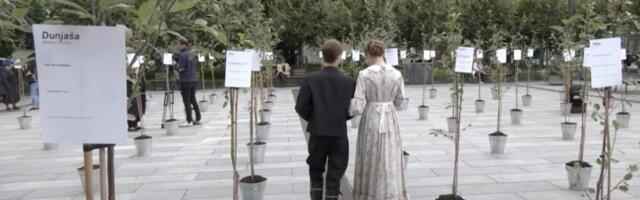 Estonia pargis avati teatraalne kirisaed