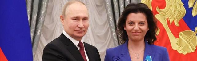 Vene propagandakanali RT juht Margarita Simonjan kutsus üles sõda lõpetama. Siirad marurahvuslased on raevus