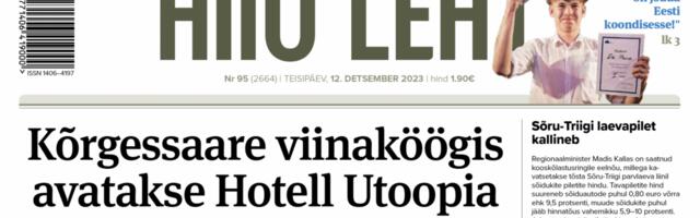 DIGILEHT | Hiiu Leht 12. detsembril