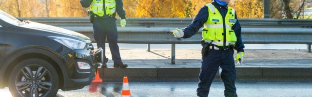 Ööpäevaga tuvastati 12 alkoholi tarvitanud mootorsõiduki juhti