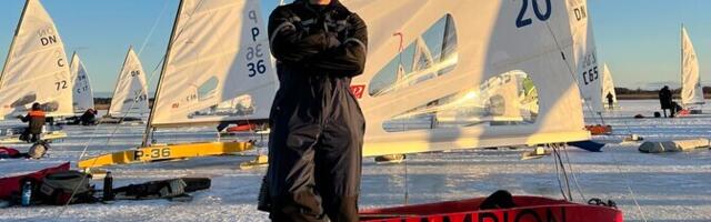 Jääpurjetaja Rasmus Maalinn tuli DN-klassi maailmameistriks