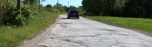 Kohtla-Järve lapib tänavu 13 000 ruutmeetrit teeauke
