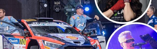 Delfi Rally Estonia pakub publikule erakordset meelelahutust_ lava vallutavad nublu, Getter Jaani ja trikimootorratturid