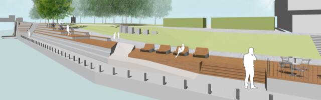 Tartu saab Emajõe äärde atraktiivse kaldapromenaadi