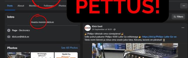 𝗘𝘁𝘁𝗲𝘃𝗮𝗮𝘁𝘂𝘀𝘁! Facebookis levivad Klick Eesti libalehed!