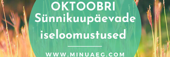 Oktoobri sünnikuupäevade iseloomustused