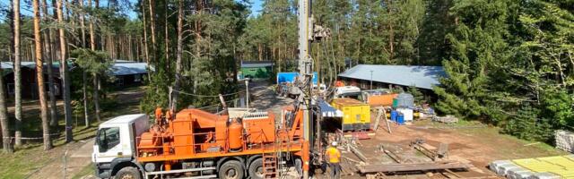 Arbaveresse puuriti miljoni euro eest kahe teletorni sügavune auk