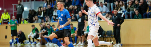 Galerii: Saalijalgpallikoondis jäi väravaterohkes mängus napilt Norrale alla