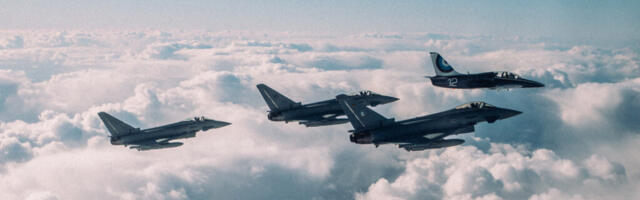 Liitlaste lennuvahendid harjutavad Eesti õhuruumis