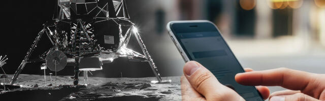 Tänapäeva nutitelefonid on võimsamad kui Apollo 11 Kuule viinud arvutid
