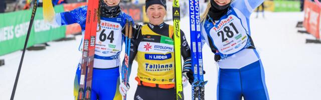 Estoloppeti 3. etapi 27. Tallinna Suusamaratoni võitsid Marko Kilp ja Tatjana Mannima