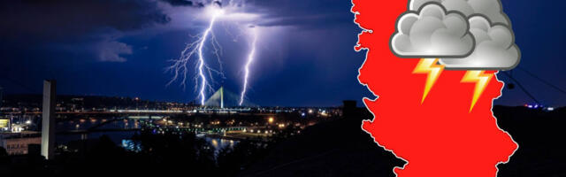 KAD UDARI NEVREME, NEĆE BITI DOBRO! Popaljeni meteoalarmi u celoj Srbiji, ovaj grad će biti PRVI na udaru!
