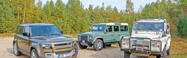 Land Rover Defender: uus vs. vana