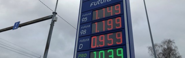 Kütusehinnad langesid vähemalt 8 senti liitrilt