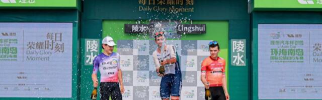 Eesti profiklubi pälvis Hiina velotuuril hooaja avavõidu 