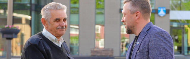 Muinsuskaitse seltsi kingitud lipp hakkab lehvima Tärkma sadamas