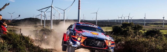 Sardiinia rallit juhib esimese päeva järel Sordo, Tänak kaheksas