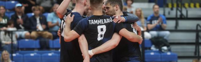 TIPPHETKED JA FOTOD | Täiseduga jätkav Eesti võrkpallikoondis võttis Euroopa liigas järjekordse 3_0 võidu