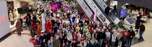 Lastekodulapsed müüsid Ülemiste keskuses omavalmistatud käsitööesemeid, et viia ellu unistus välismaa reisist