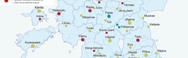 Koroonaviiruse tase reovees on mõõdukas