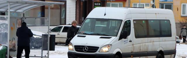 Kohtla-Järve kommertsliinide juhid ei pea endiselt sõiduplaanidest kinni