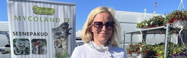 Lillelaadal õpetati, kuidas kasvuhoones korvitäite kaupa seeni kasvatada