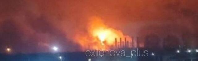 Venemaal kostusid öösel plahvatused. Stavropoli krais põleb keemiatehas