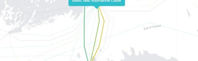 Elisa teatas katkestusest merekaabli ühenduses Soome lahel