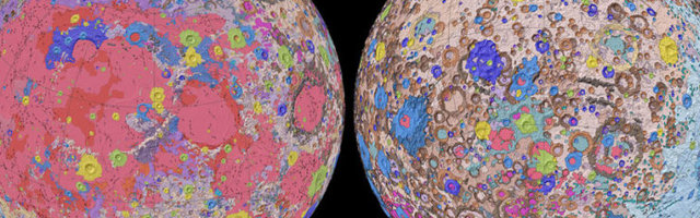 See on esimene täielik geoloogiline Kuu-kaart