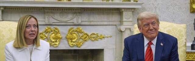 Trump ja Itaalia Meloni olid enne kohtumist optimistlikud. Trump_ kaubanduslepe tuleb, 100 protsenti
