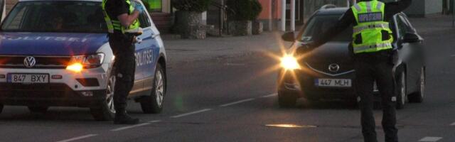 Politsei keeras Jõhvi ja Kohtla-Järve lukku, tabas joobes ning narkouimakahtlusega juhte