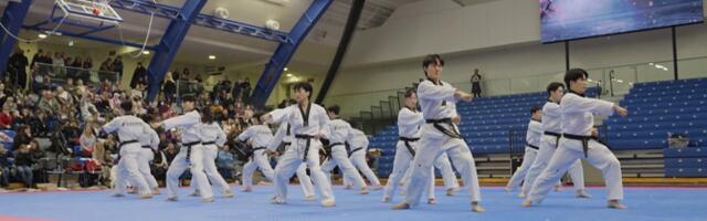 "Горизонт" побывал на выступлении корейских тхэквондистов