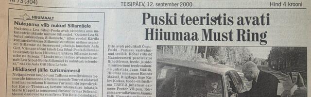 HIIU LEHT 25 AASTAT TAGASI | Hiiumaa Must Ring sai valmis