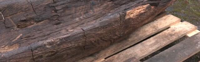 Võrumaal Kirikumäe järvest leiti Eesti vanim puupaat