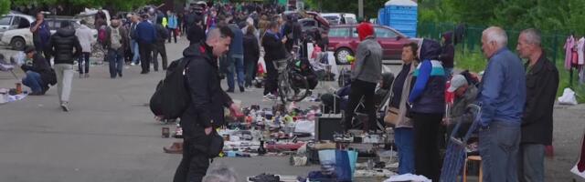 Ukrainas Harkivis avati taas kuulus kirbuturg