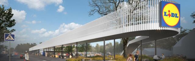 Lidl sai valmis Viljandi kaupluse eskiisi