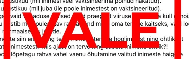 FAKTIKONTROLL ⎮ Miks on tänased koroonanumbrid kordades suuremad kui aasta tagasi?